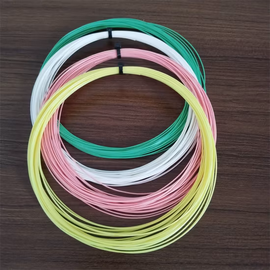Neue 2023 langlebige Nylon-Badmintonschlägersaite mit hoher Flexibilität