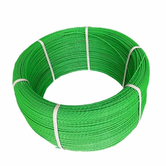 3,0 mm/4,0 mm/5,0 mm Twist Single Line Fischband Polyester-Drahtkabel-Abziehschnur
